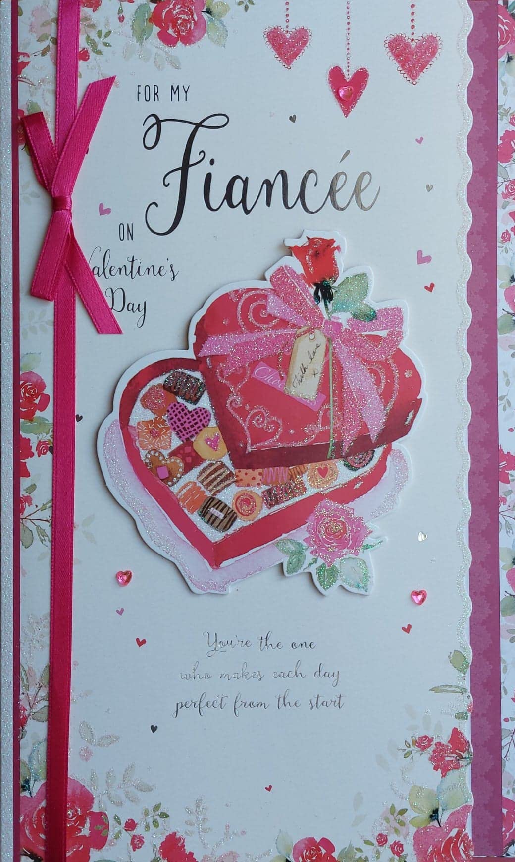 Wishing Well Studios Fiancee Valentine's Day Card - for My Fiancee On Valentine's Day
