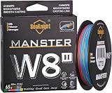 Seaknight W8 II 8 Strands Braided Line 300M 15-100LB UV Coated PE Braid