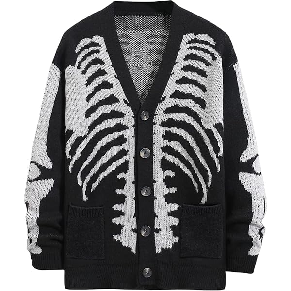 DAIRIKU letter skeleton cardigan サイズM DAIRIKU Letter Skeleton Cardigan