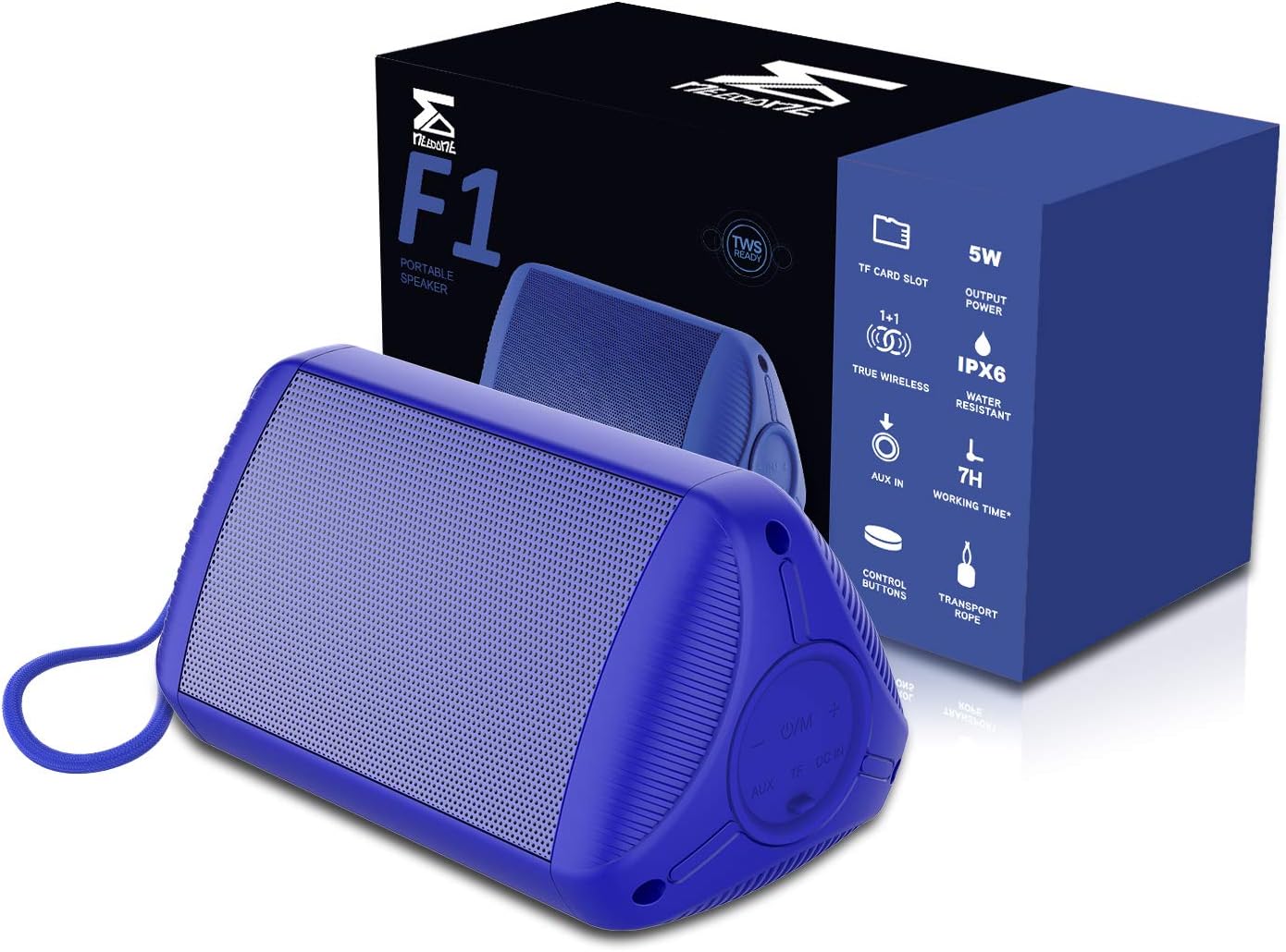 NEEDONE F1 Portable Bluetooth Speaker with Rich Bass Amazon.co.uk