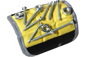 Stocking Stuffers for Men Christmas 2025 – Magnelex Magnetic Wristband, Christmas Gift for Dad, Husband, Boyfriend – Handyman Gadget to Hold Screws, Nails, Drill Bits – Cool Holiday Gift for Him