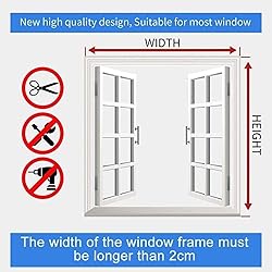 GOUER Magnetic Door 130x145cm Without Drilling