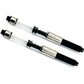 Schmidt K5 Push In Deluxe Fountain Pen Ink Converter (Pack of 2)