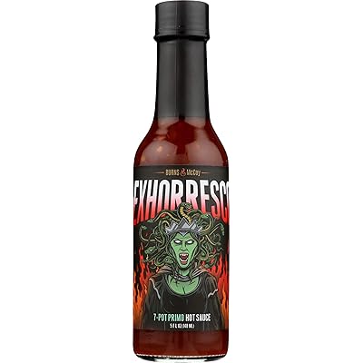 Burns &amp; Mccoy, Sauce Hot Exhorresco, 5 Ounce