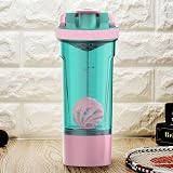Artoid Mode 720ml Aqua Pink Protein Shaker Bottle with Storage Box view 6