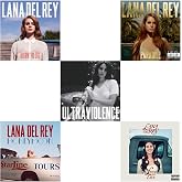 Lana Del Rey: Studio Album Collection - 5 Audio Born To Die / Paradise / Ultraviolence / Honeymoon / Life For Life