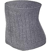 Thermal Cashmere Knit Lumbar Warmer Lower Back Support Belt Brace Stomach Kidney Warmer Abdominal Binder Belly Wrap