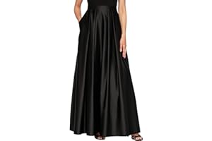Alex Evenings Women's Full Length Formal Maxi Skirt