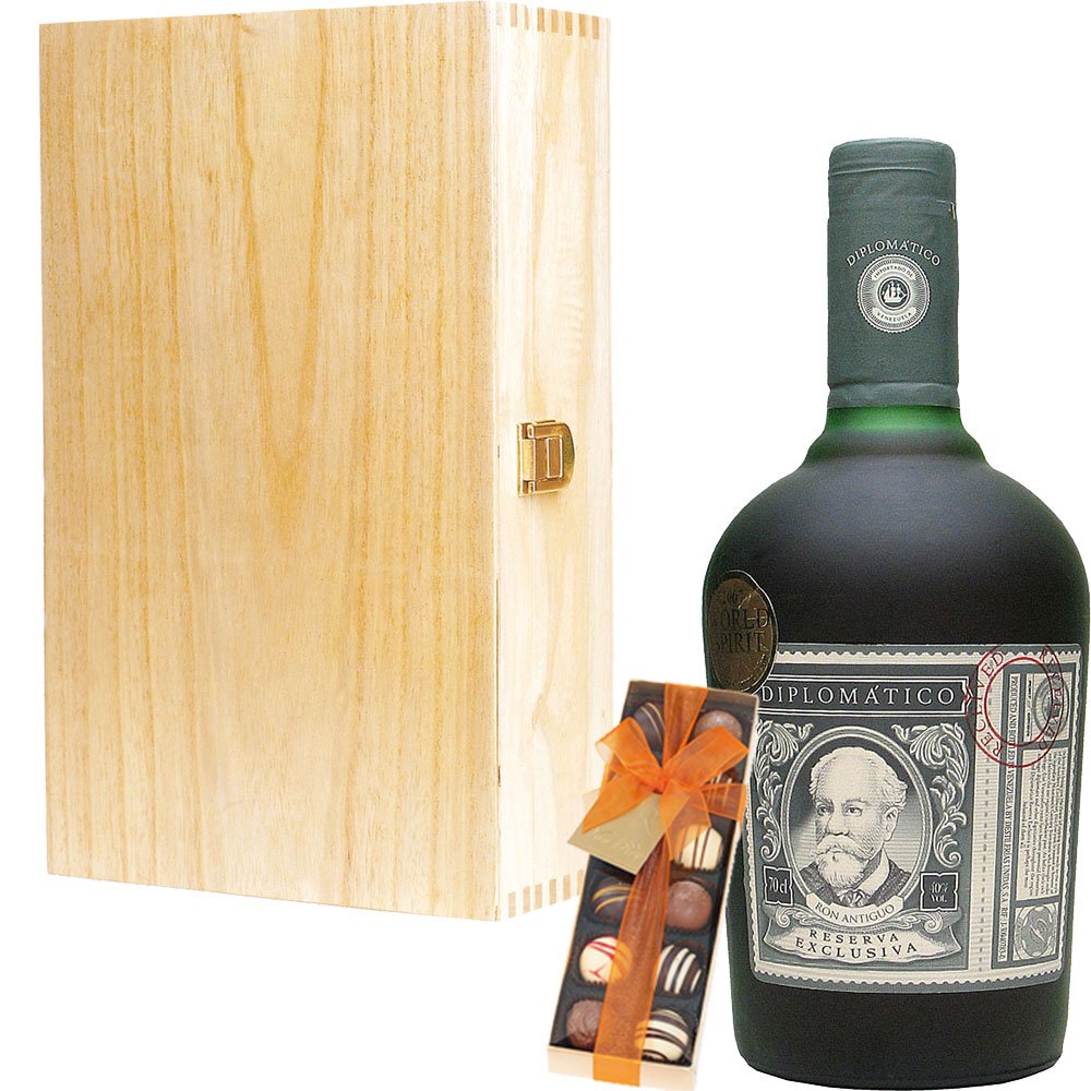 Diplomatico Reserva Exclusiva Dark Venezuelan Rum Corporate Gift Set