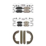 Transit Auto Front Rear Ceramic Disc Brake Pads Kit