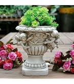Head Planters Abbott Collections 7 In. Classic Planter, Grey Medium AB