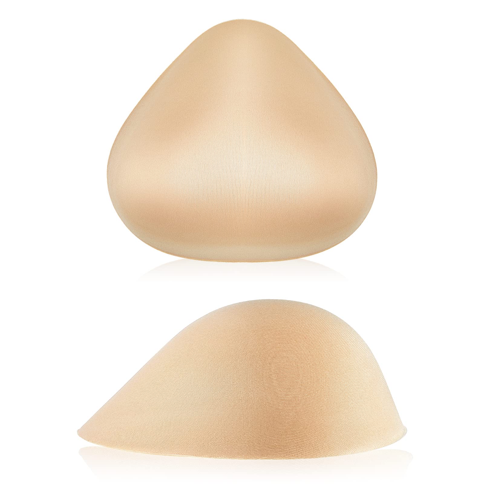 Photo 1 of Hercicy 1 Pair Cotton Breast Forms Light Sponge Boobs Mastectomy Breast Cancer Support Bra for Women