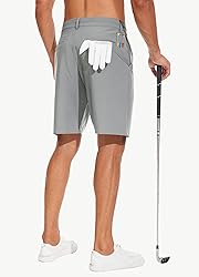 JWM Mens 7" Stretch Golf Shorts - Lightweight