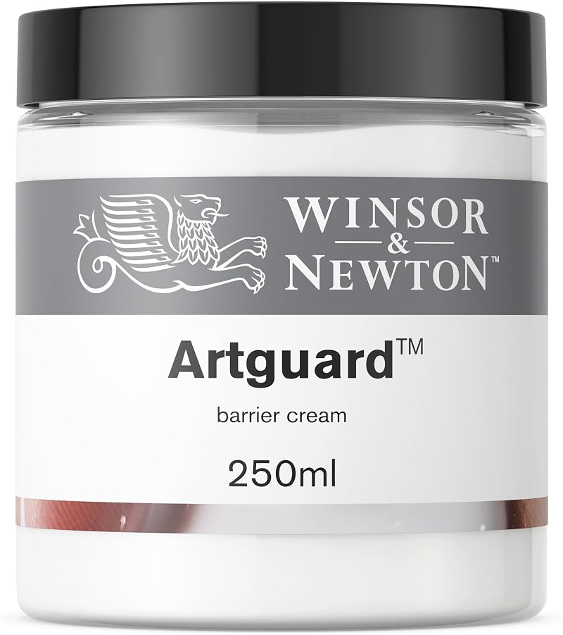 Winsor & Newton 250ml Artguard Barrier Cream for Artists Hands Protection