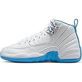 Kids Air Jordan 12 Retro 'White/University Blue'
