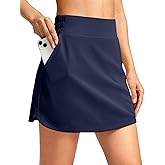 Viodia Golf Skirts for Women with Shorts High Waisted Tennis Skorts with 4 Pockets Lightweight Athletic Skort