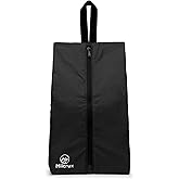 Miicrux Travel Shoe Bag, Odor Absorbing Bag, Water Resistant, Shoe Storage, Organizer Shoe Pouch with Zipper for Men and Women