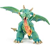 Papo - Realistic Molloss Dragon Figure - Ages 3+ - Fantasy World Collection - Creative Play Magical Creature - Gift Idea Toy for Girls and Boys