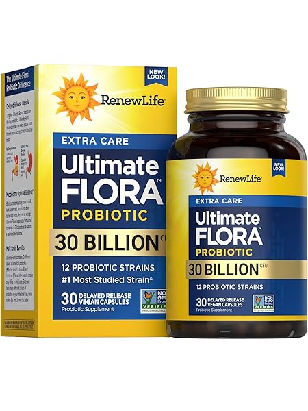 RENEW LIFE EXTRA CARE DIGESTIVE PROBIOTIC CAPSULES, DAILY...