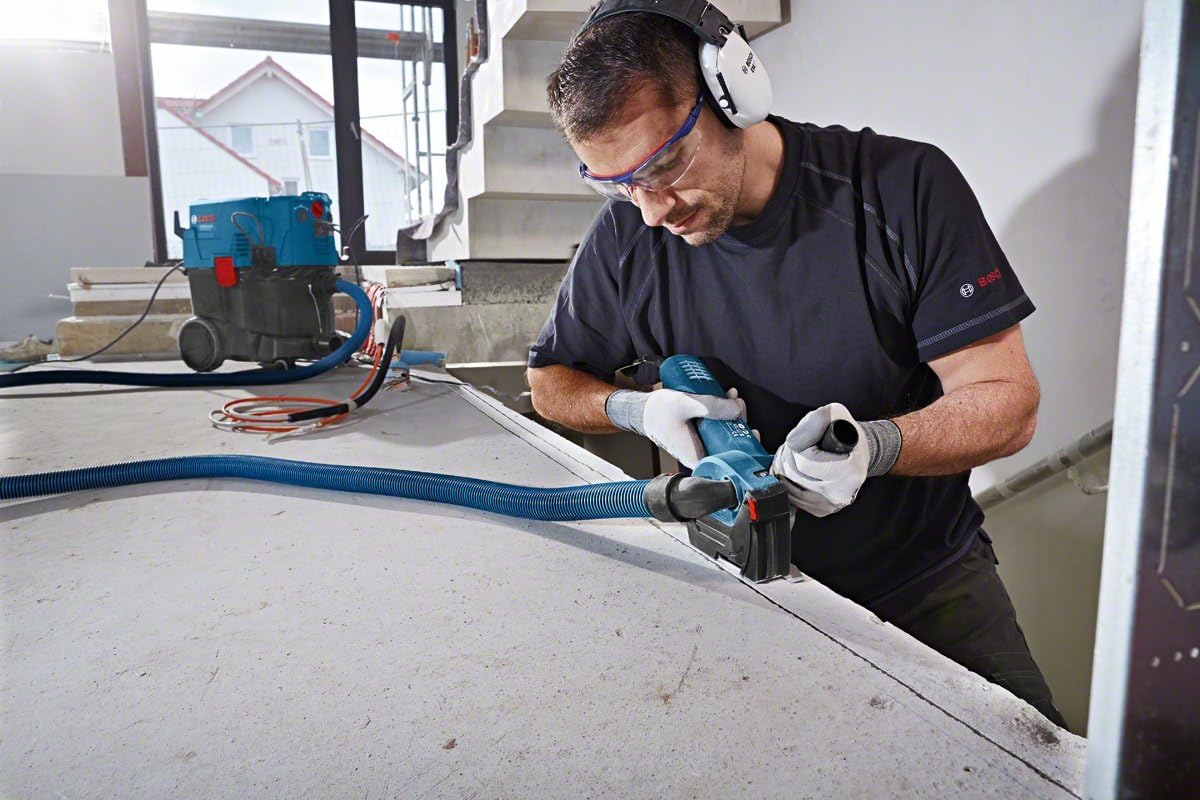 Bosch Professional GDE 125 EA-S dust Extraction Guard for Cutting (Suitable for Bosch Professional Angle Grinders that Have a Protective Guard with Screw Fastener - Image 4