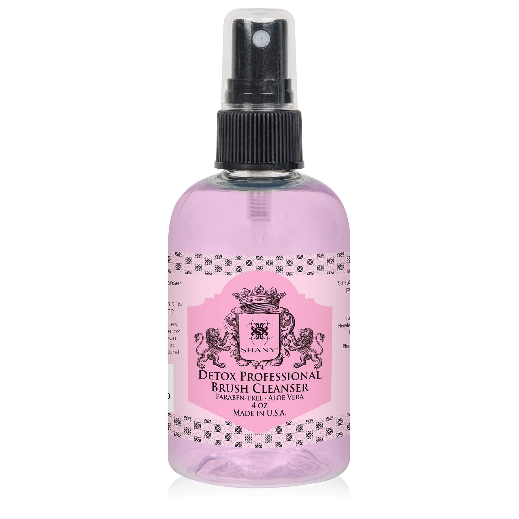 Photo 1 of SHANY DETOX Professional Makeup Brush and Sponge Shampoo, Brush Cleanser, Removes dirt, Makeup from brushes and Sponges - Paraben Free, Vegan, Cruelty Free - Instant Dry - 4oz
