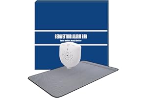 STEHEALTH Bed Wetting Alarm Pads for Children and Elderly, Pee Alarm with 3 Working Modes and Volume Control,USB Rechargeable
