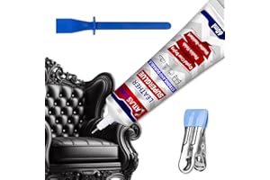 ATLASBOND Altasband Leather Glue, Adjustable Repair Fabric Adhesive for Upholstery, Purses, Shoes, Cars Seat, Sofa, Clutch, Felt, Carpet, Furniture, Seamless Cement All Types - Suede and Faux Leather