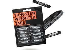 Pickleball Tungsten Tape - Weighted 3g Adhesive tungsten tape for pickleball paddles - Premium Quality Lead Tape Alternative 