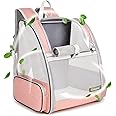 Texsens Innovative Traveler Bubble Backpack Pet Carriers for Cats and Dogs