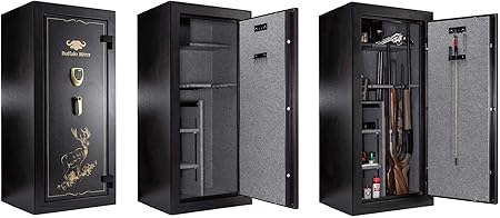 A558053. Buffalo River - Caja fuerte para armas digital premium, 22 armas: Amazon.es: Hogar
