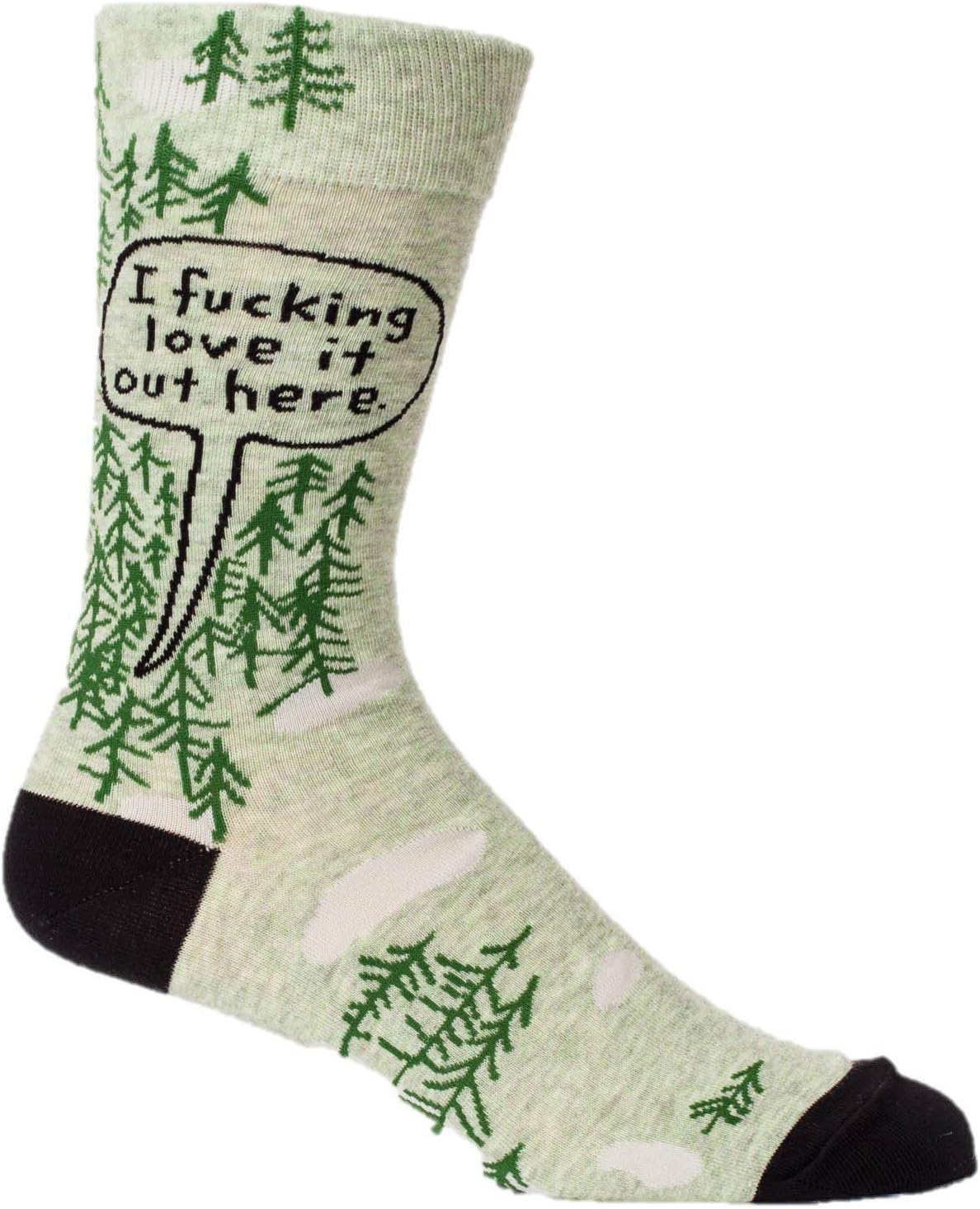 Blue Q Men Socks I Fucking Love It Out Here Amazon.de Küche & Haushalt