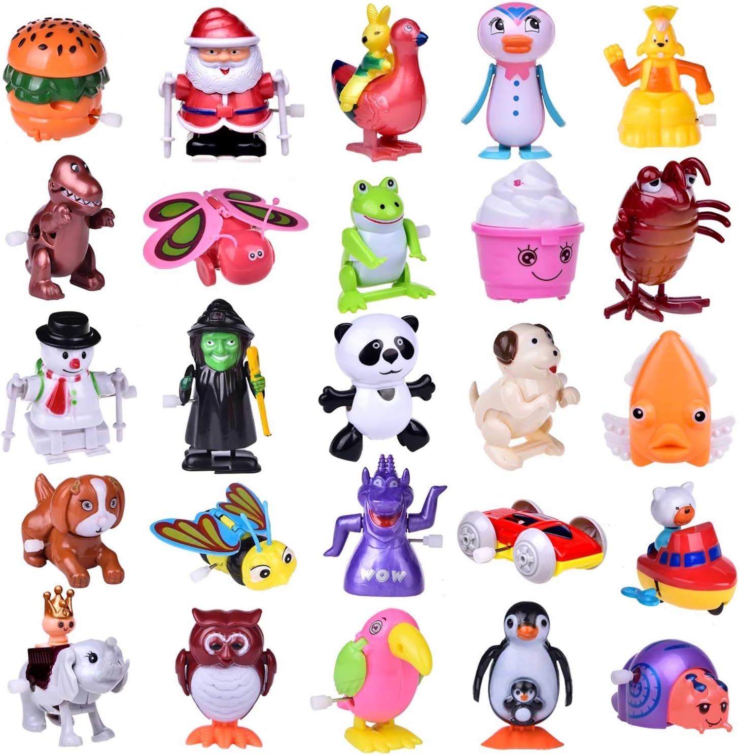FUN LITTLE TOYS Wind Up Toys 25 PCs 