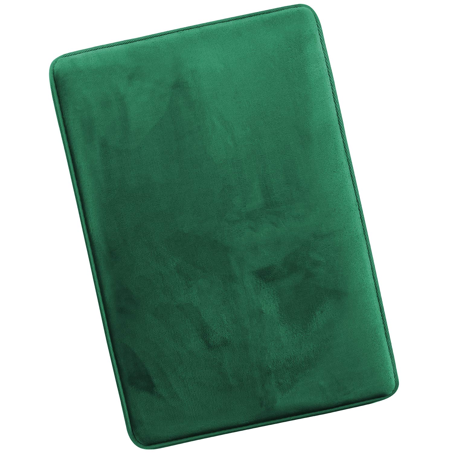 Clara Clark Memory Foam Bath Mat Ultra Soft Non Slip and Absorbent Bathroom Rug, Large Size, Hunter Green