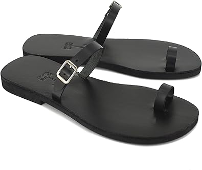 minimalist leather sandals