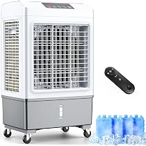 Portable Air Conditioner Portable Windowless Air Conditioner & Swamp Cooler – 4 Modes, 3 Speeds, 15H Timer, 2-Gal Tank, Cools 300 Sq Ft Evaporative Cooler