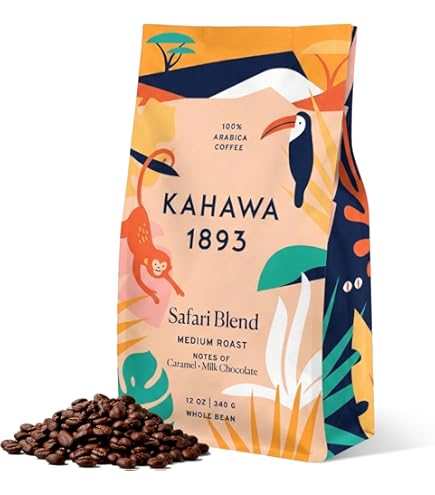 Amazon.com : Kahawa 1893 Ground Coffee Medium Roast Chai Spice