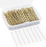 OWill 150 Pieces Blonde Bobby Pins Hair Clips with Storage Box