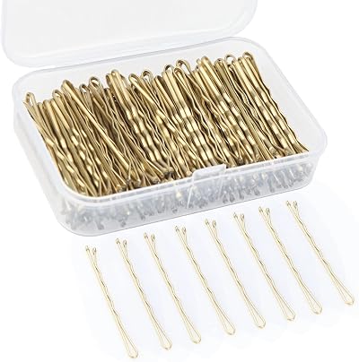 OWill 150 Pieces Blonde Bobby Pins Hair Clips with Storage Box