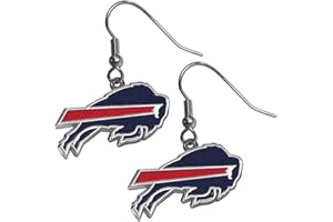 Siskiyou Sports NFL Chrome Dangle Earrings