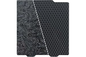 Sifrothy Hexagon+Cloud Pattern 3D Printer Build Plate for Bambu Lab A1 Mini 3D Printer,184x184mm Spring Steel Plate,Double Sided Flexible Sheet Removable Platform (Hexagon+Cloud Pattern)