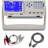 MATRIX MCR5200 Benchtop LCR Meter, 40Hz-200kHz 0.1%, Digital LCR Bridge Measures Inductance/Capacitance/Resistance, USB/RS232C, Calib-Clear, Data Save