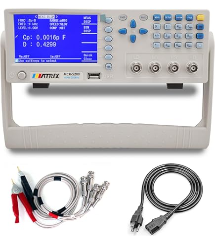 KEYSIGHT U1732C 100Hz/120Hz/1kHz/10kHz Handheld LCR Meter