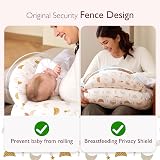 momcozy Nursing Pillow Starry Sky Ergonomic Breastfeeding Support 23.6x28x6.3 view 4