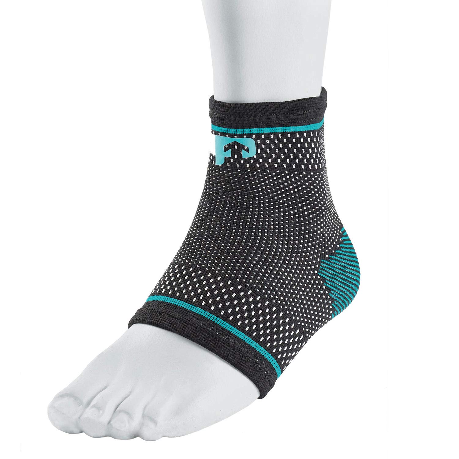 Ultimate Performance UP Ultimate Compression Elastic Ankle Support, X-Small, Black/Blue
