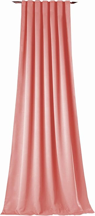 Amazon De Gardine Vorhang Fur Verdunkelung Thermoeffekt Xxl Bis 350cm Hoch Massanfertigung Blickdicht Lichtundurchlassig Larmdammend 145x250cm Bxh Krauselband M2375 Pink Made In Germany Gardinen 350 Cm Lang