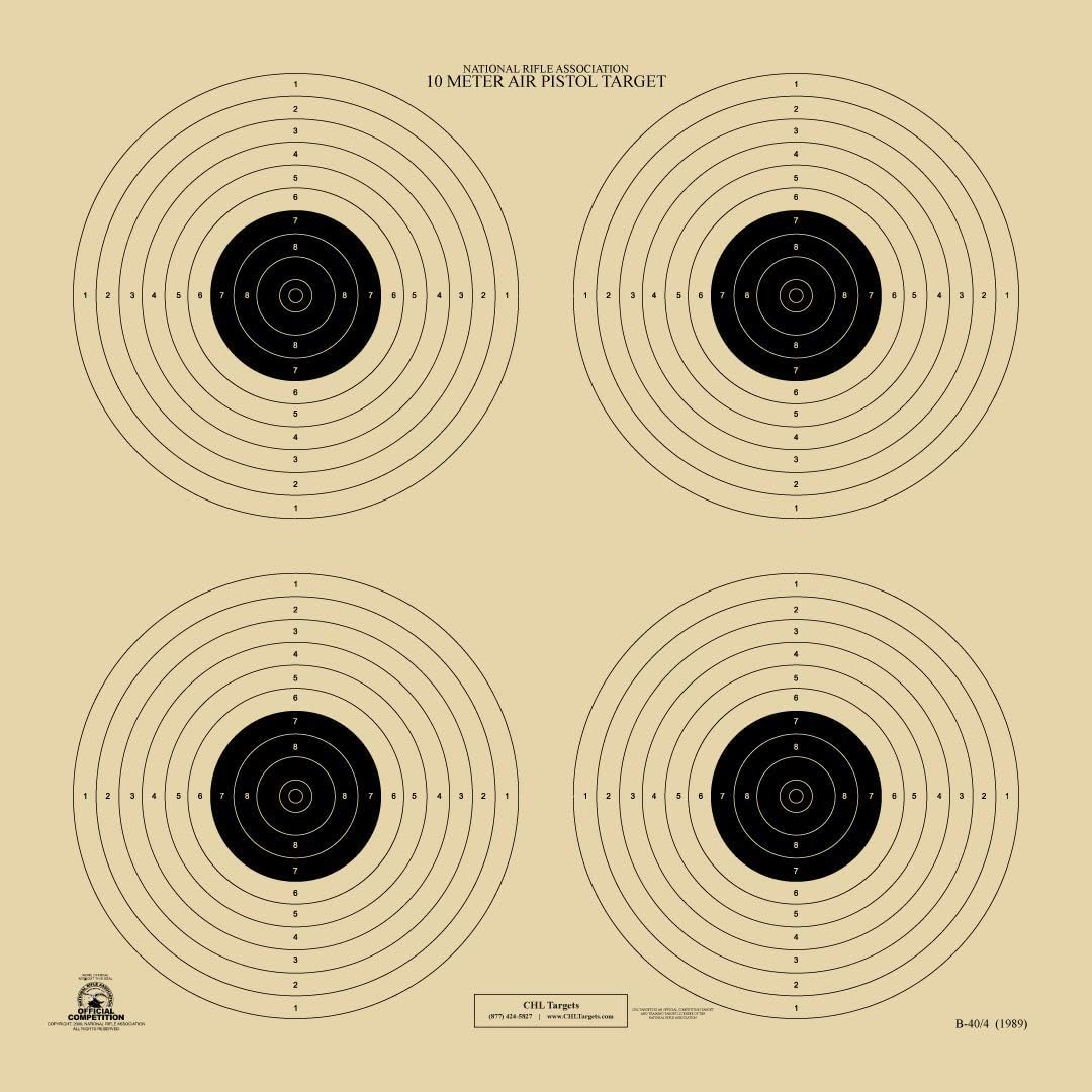 Amazon HA Outlet 10 Meter Shooting Target Official NRA B 40 4