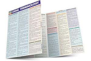 Legal Terminology: QuickStudy Laminated Reference Guide