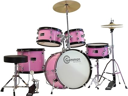 gammon 5 piece junior drum set