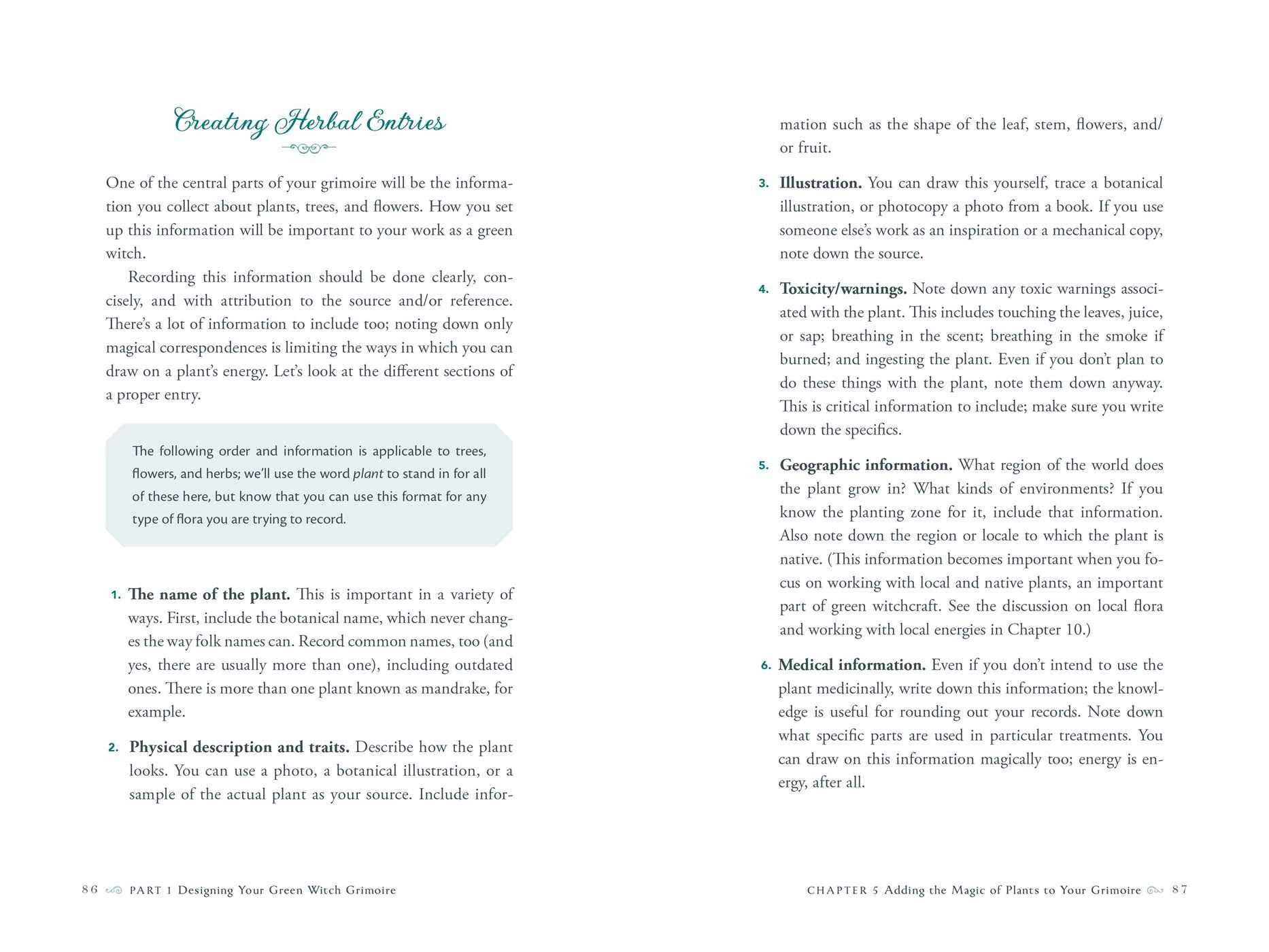 The Green Witch's Grimoire: Your Complete Guide to Creating Your Own Book of Natural Magic (Green Witch Witchcraft Series)