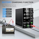 RUZIZAO 30V 10A Variable DC Power Supply Encoder USB Lab Bench Power Supply view 6